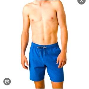 Men's Blue Swim Shorts
